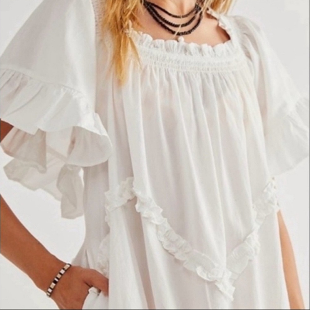 Free People White Maxi Dress - Picture 2 of 5